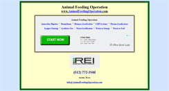 Desktop Screenshot of animalfeedingoperation.com