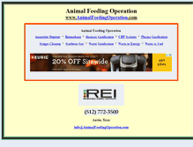 Tablet Screenshot of animalfeedingoperation.com